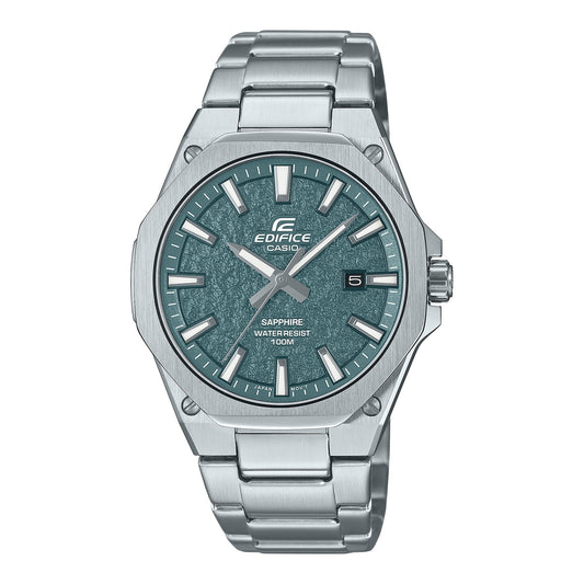 Edifice de hombre pulsera de metal cristal zafiro – EFR-S108DE-3AV