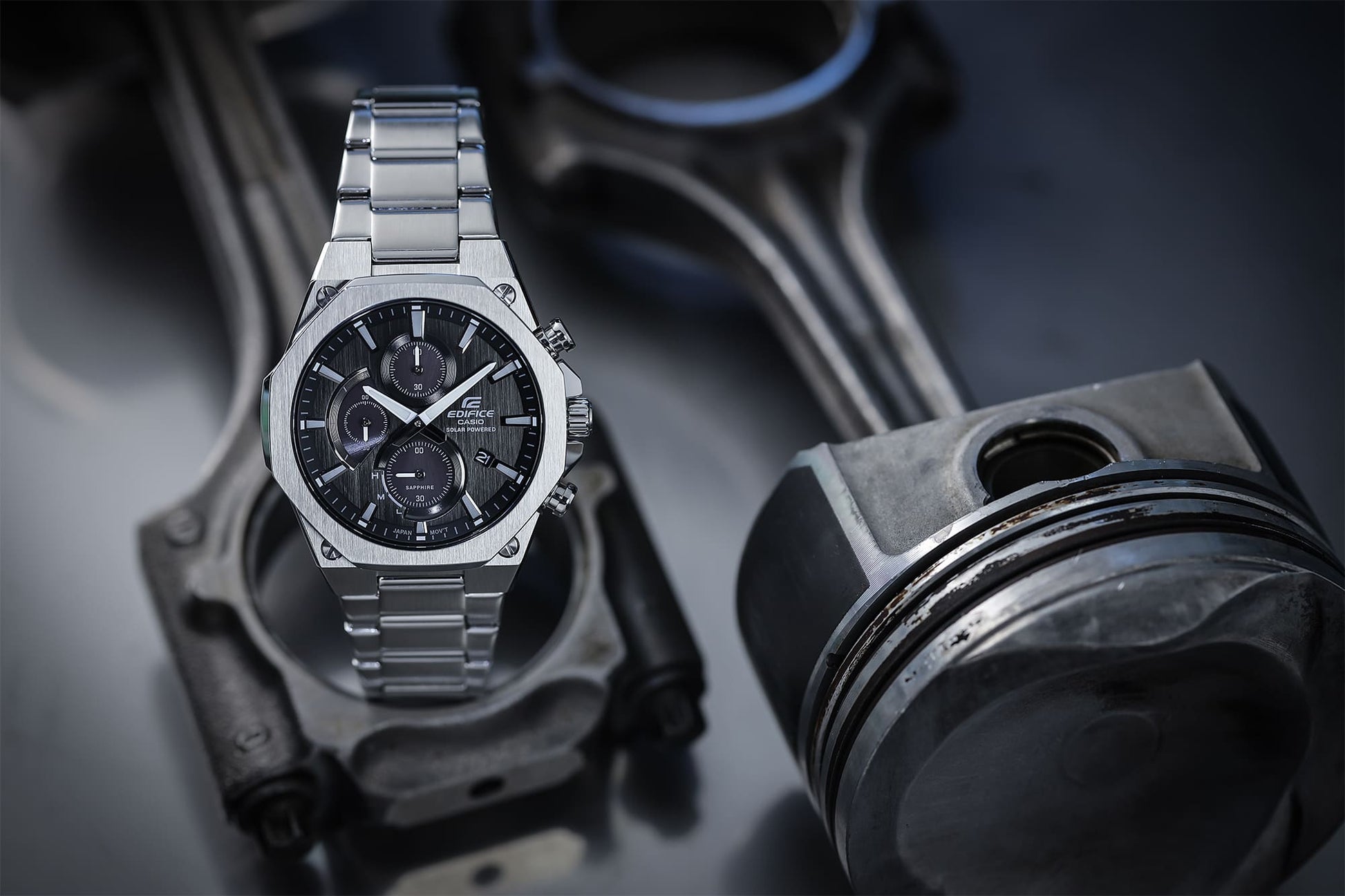 Edifice para Hombre cristal zafiro – EFS-S570D-1A