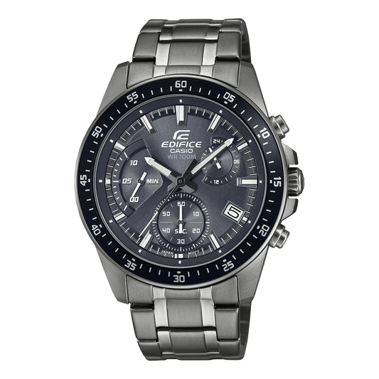 Edifice Análogo para Caballero Banda de Acero Inoxidable – EFV-540DC-1CV