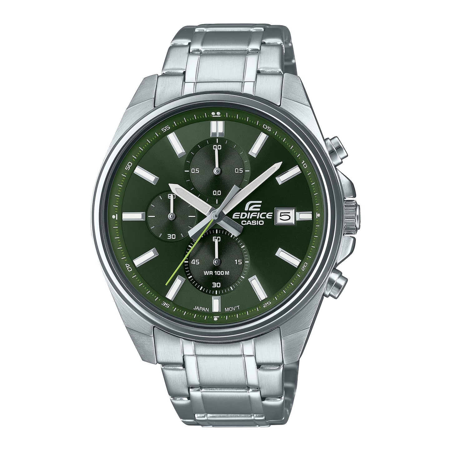 Edifice Análogo de Metal para Caballero – EFV-610D-3CV