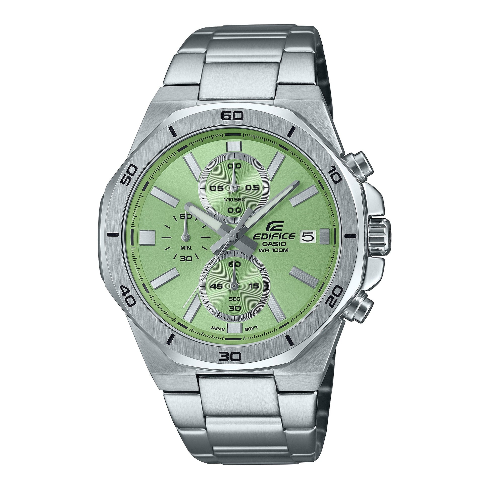 Edifice para hombre pulsera de metal – EFV-640D-3AV
