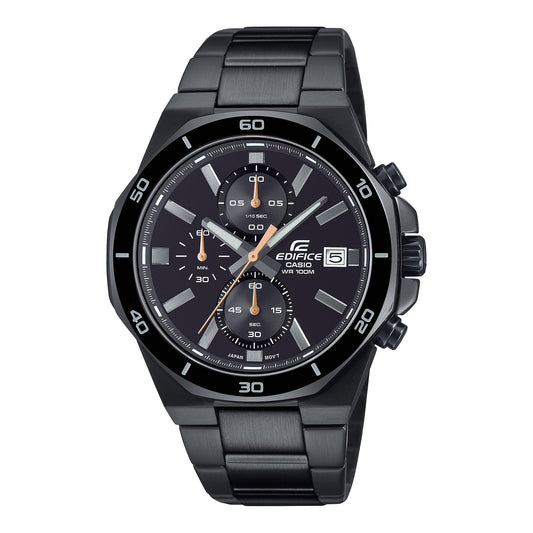 Edifice para caballero pulsera de metal – EFV-640DC-1AV