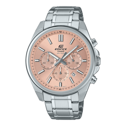 Edifice de caballero pulsera de metal – EFV-650D-4AV