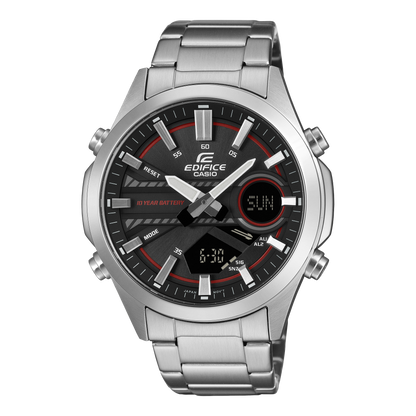 EFV-C120D-1A4 Reloj Edifice de hombre pulsera de metal 10 años de batería