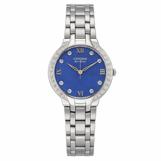 Citizen Eco-Drive Bella de mujer correa de metal – EM0120-58L