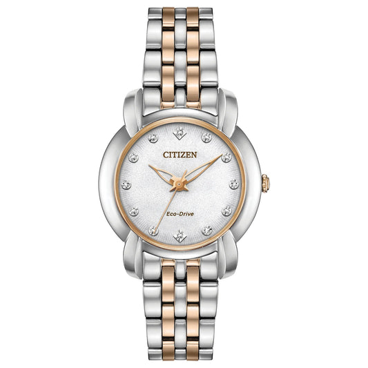 Citizen Jolie de señorita correa de metal Eco-Drive – EM0716-58A