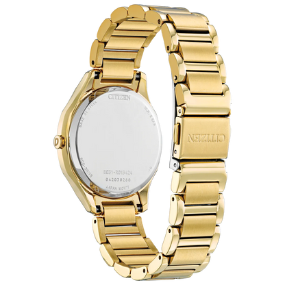 EM0752-54P Reloj Citizen Weekender de dama banda de metal Eco-drive