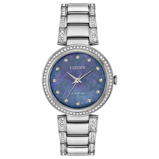 Citizen Eco-Drive Silhouette de mujer correa de metal – EM0840-59N