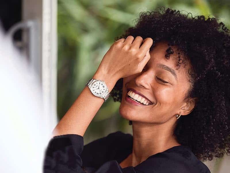 Citizen Arezzo Eco-drive pulsera de metal para mujer – EM0970-53A