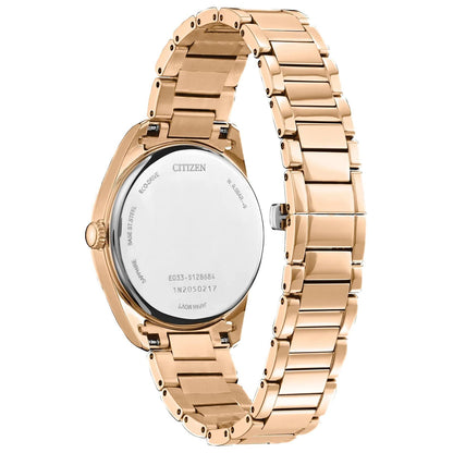 Citizen Arezzo Eco-drive para dama pulsera de acero inoxidable – EM0973-55A