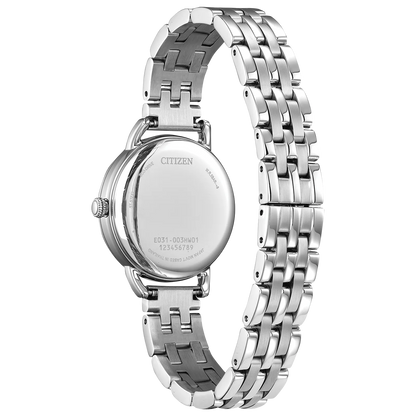 de dama Citizen Coin Edge Eco-drive correa de acero inoxidable – EM1050-56A