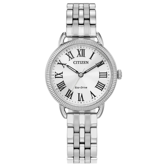 de dama Citizen Coin Edge Eco-drive correa de acero inoxidable – EM1050-56A