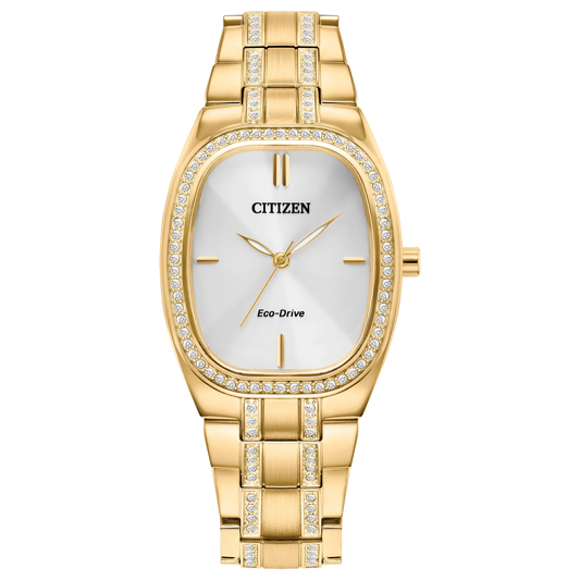 Citizen Crystal de dama pulsera de metal Eco-Drive – EM1082-50A