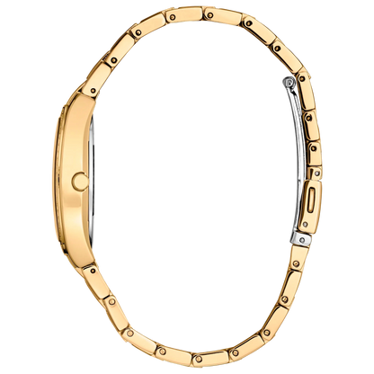 EM1082-50A Reloj Citizen Crystal de dama pulsera de metal Eco-Drive