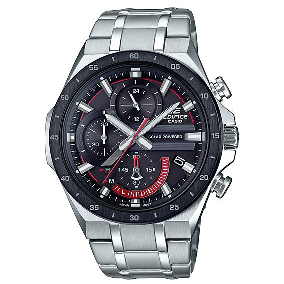 Edifice Solar de hombre correa de metal – EQS-920DB-1AV