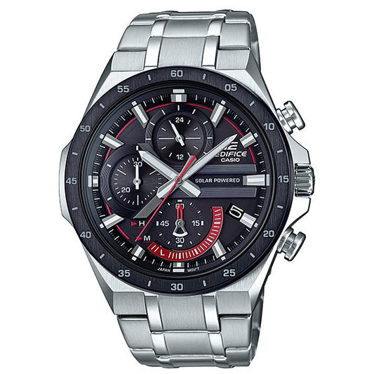 Edifice Solar de hombre correa de metal – EQS-920DB-1AV