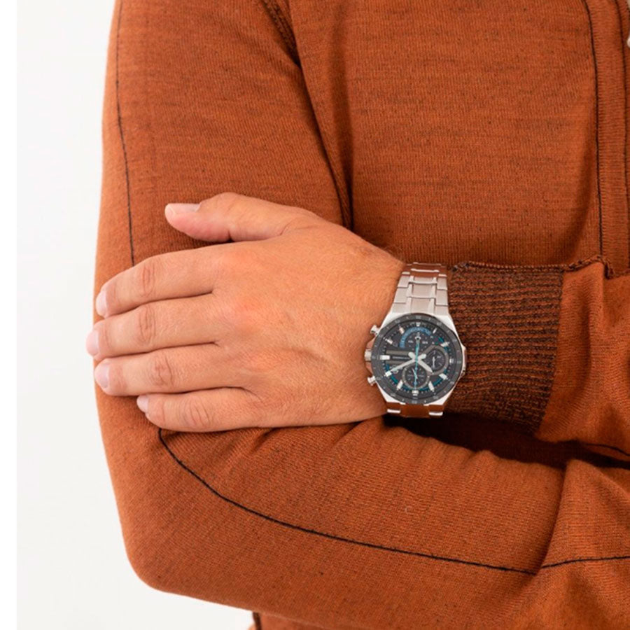 EQS-920DB-1BV Reloj Edifice de hombre correa de metal Solar
