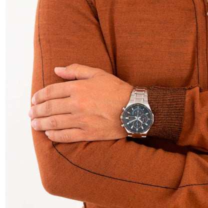 EQS-920DB-1BV Reloj Edifice de hombre correa de metal Solar