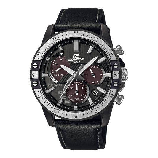 Edifice solar correa de piel – EQS-930TL-1AV
