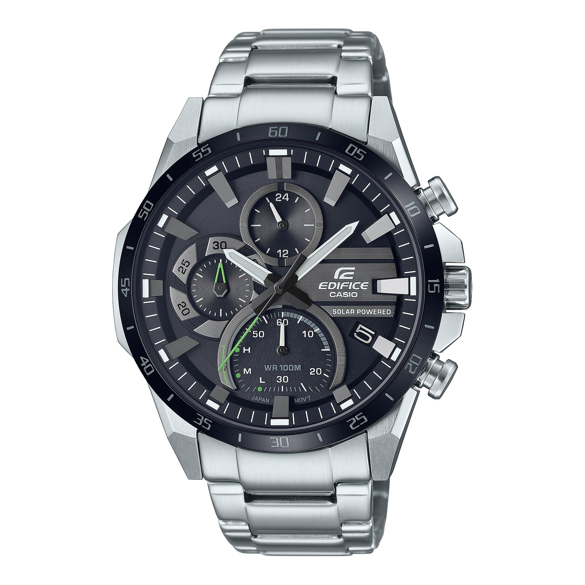 Edifice de hombre correa de metal – EQS-940DB-1AV