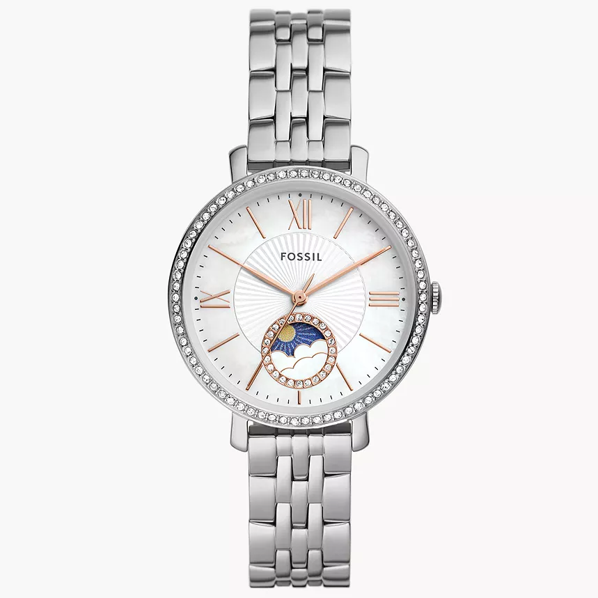Fossil Sun Moon de dama correa de metal – ES5164