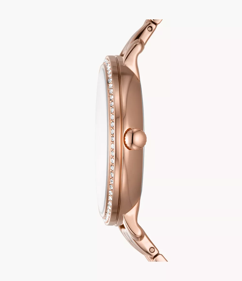 Fossil Jacqueline de dama banda de metal – ES5165