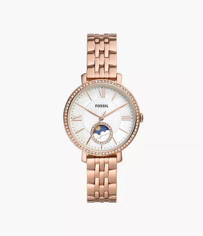 Fossil Jacqueline de dama banda de metal – ES5165