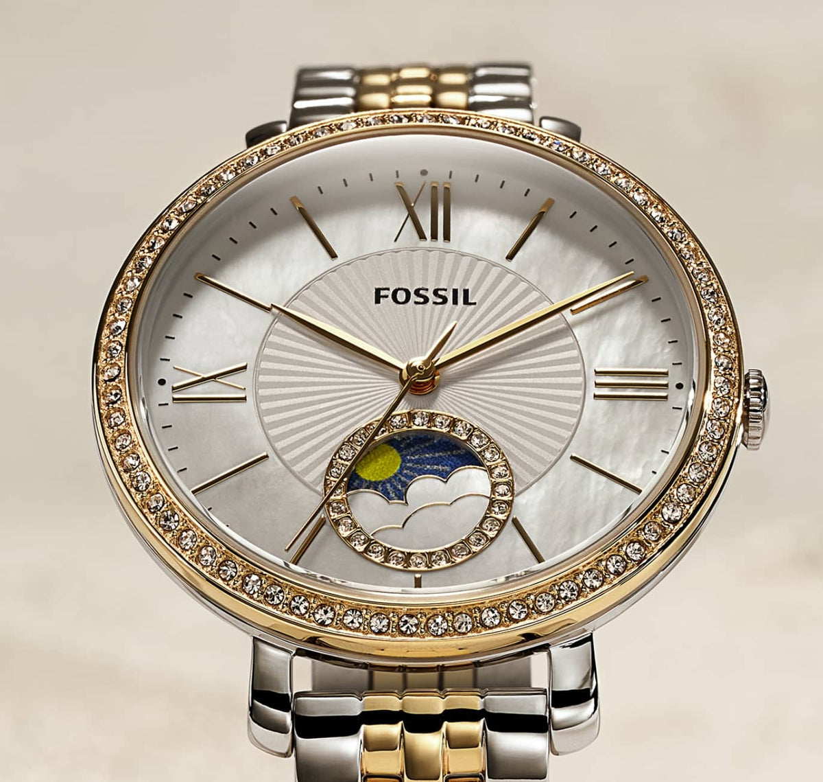 Fossil Jacqueline de mujer correa de metal – ES5167