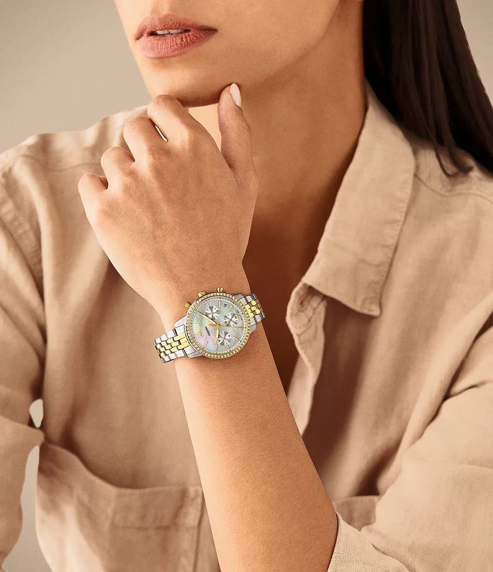 Fossil Neutra de mujer correa de metal – ES5216