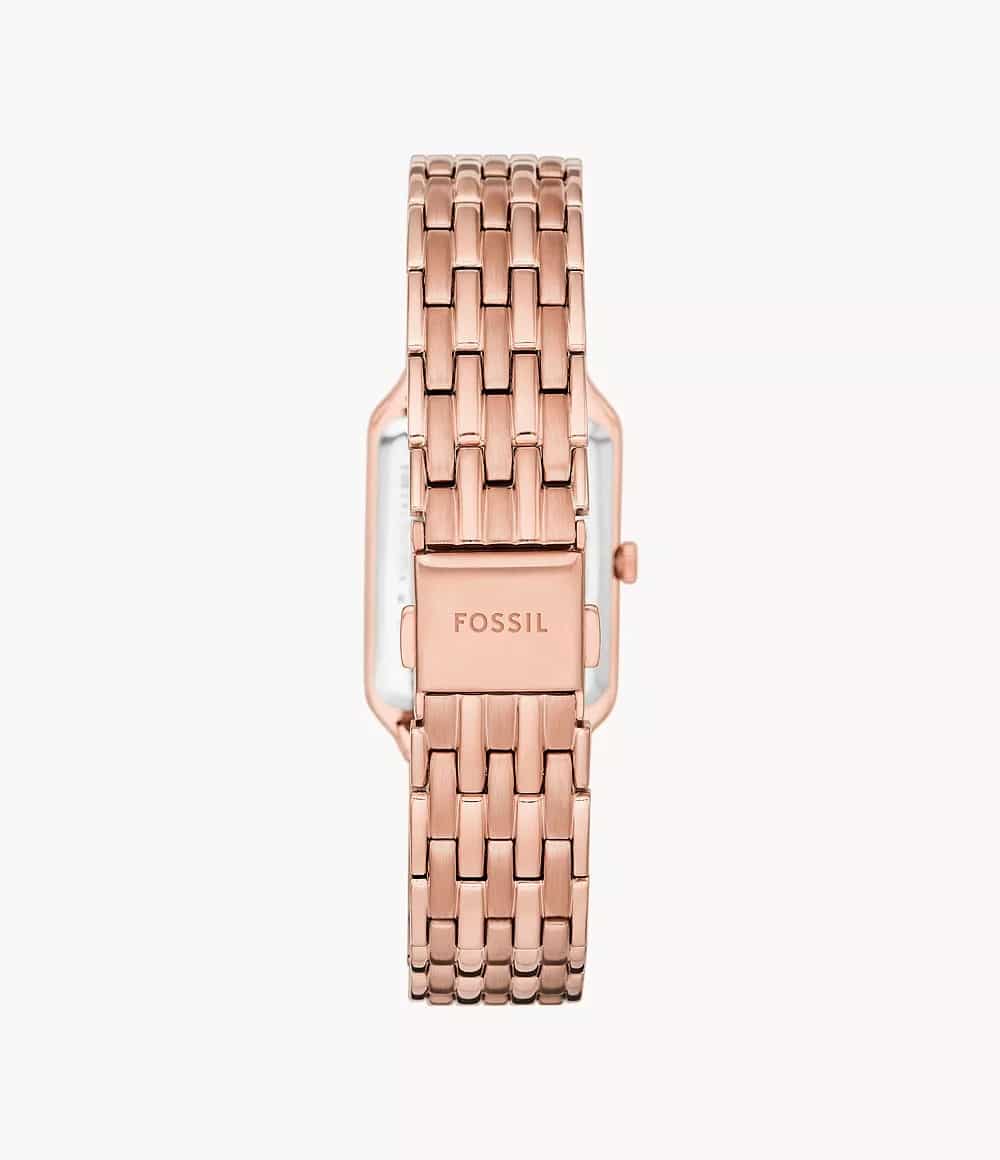 Fossil Raquel para dama pulsera de metal cuadrado – ES5271
