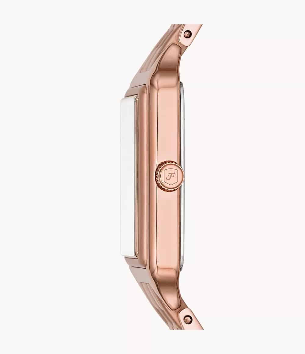 Fossil Raquel para dama pulsera de metal cuadrado – ES5271