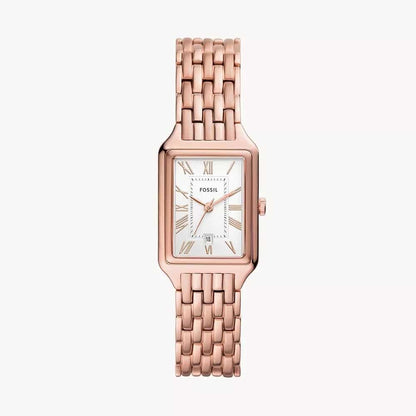 Fossil Raquel para dama pulsera de metal cuadrado – ES5271