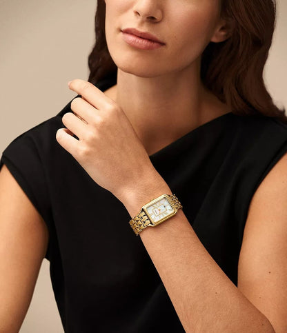 Fossil Raquel para mujer pulsera de metal cuadrado – ES5304