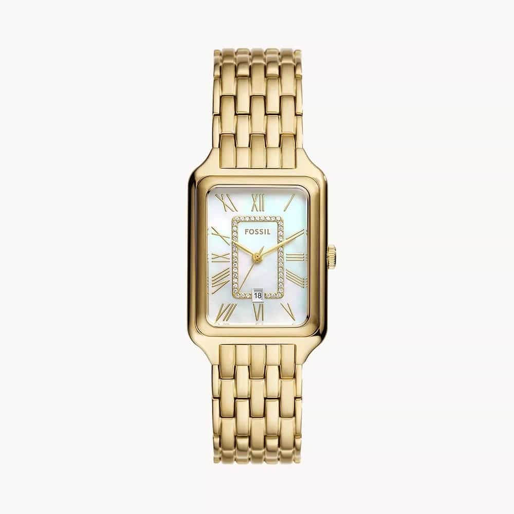 Fossil Raquel para mujer pulsera de metal cuadrado – ES5304