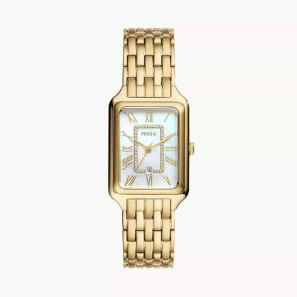 Fossil Raquel para mujer pulsera de metal cuadrado – ES5304