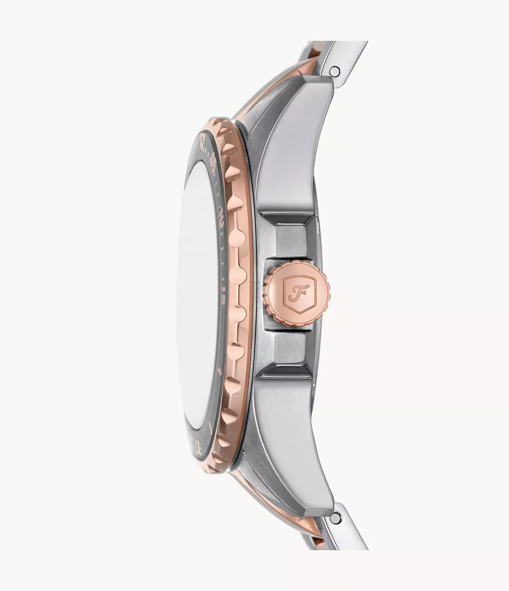 Fossil Blue Dive de dama pulsera de metal 36 mm – ES5348