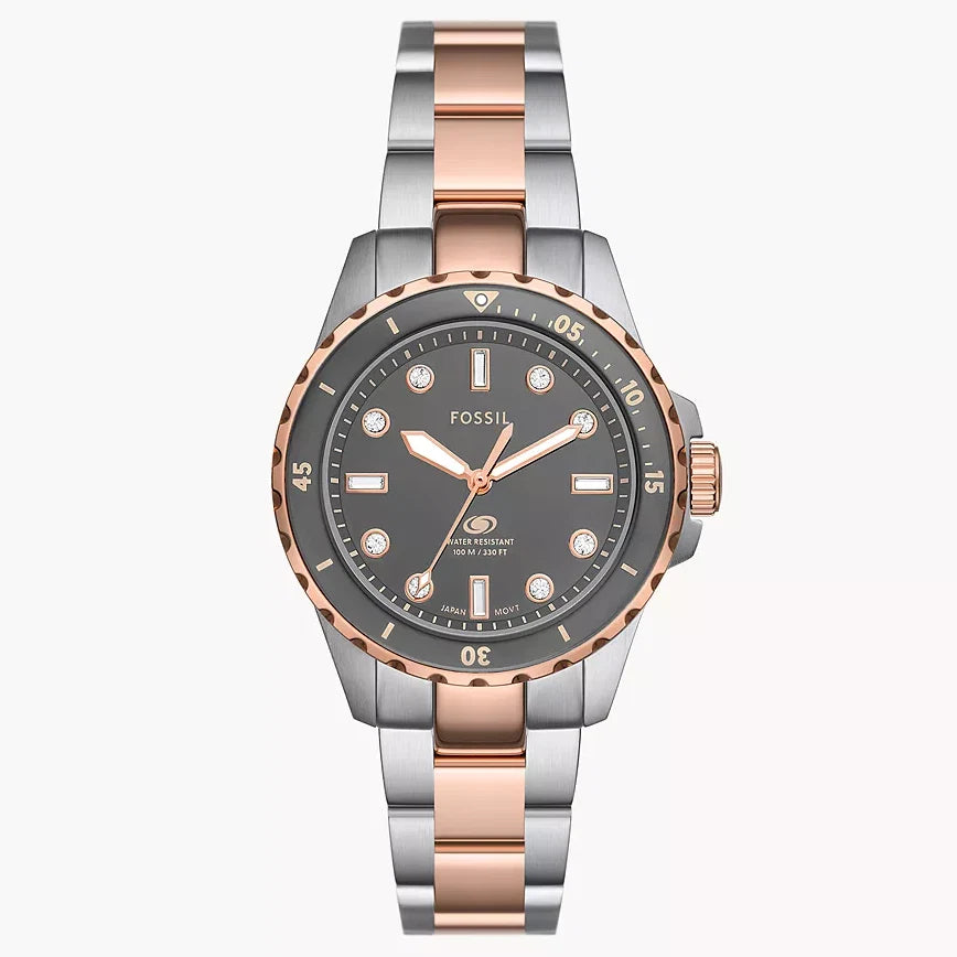 Fossil Blue Dive de dama pulsera de metal 36 mm – ES5348