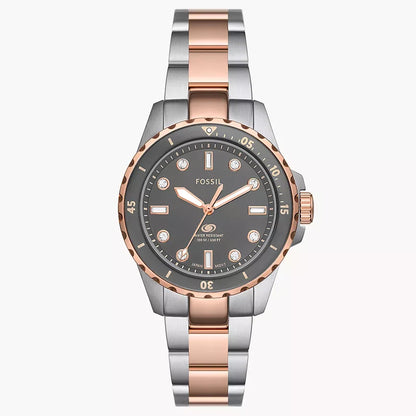 Fossil Blue Dive de dama pulsera de metal 36 mm – ES5348