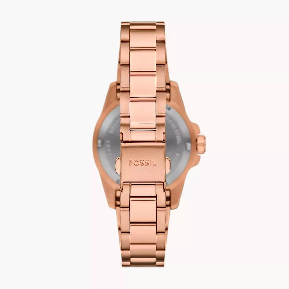 Fossil Blue Dive de dama correa de metal – ES5371