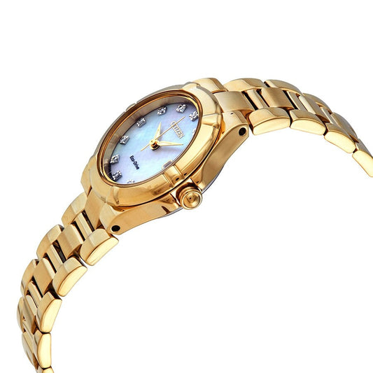 Citizen de dama pulsera de metal Eco-Drive – EW1532-61D