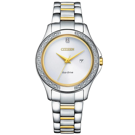 Citizen Classic de mujer pulsera de metal Eco-drive – EW2644-53A