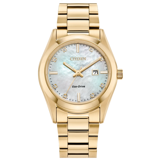 Citizen Sport Luxury Eco-Drive de mujer pulsera de metal – EW2702-59D