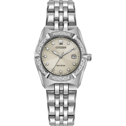 EW2710-51X Reloj Citizen Corso de mujer correa de metal Eco-Drive