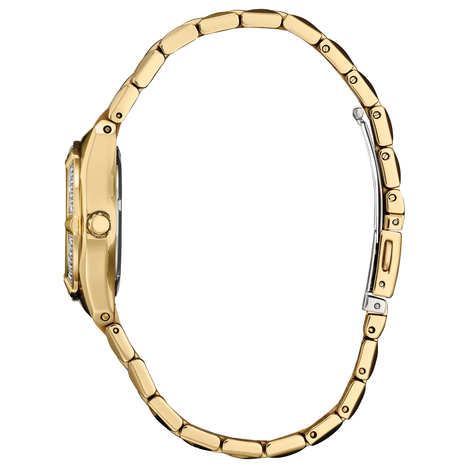 EW2712-55E Reloj Citizen Corso Eco-drive de dama pulsera de metal con diamantes incrustados 28 mm