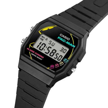 Casio Pac-Man correa de resina unisex – F-91WPC-1A