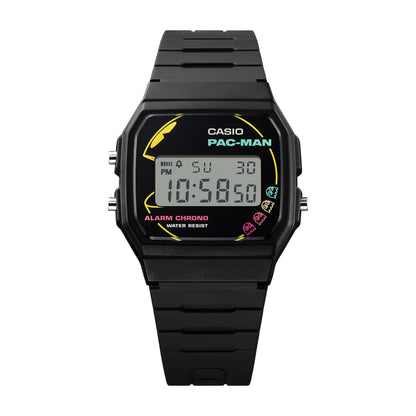 Casio Pac-Man correa de resina unisex – F-91WPC-1A