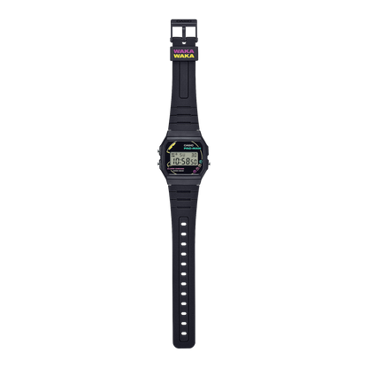 Casio Pac-Man correa de resina unisex – F-91WPC-1A