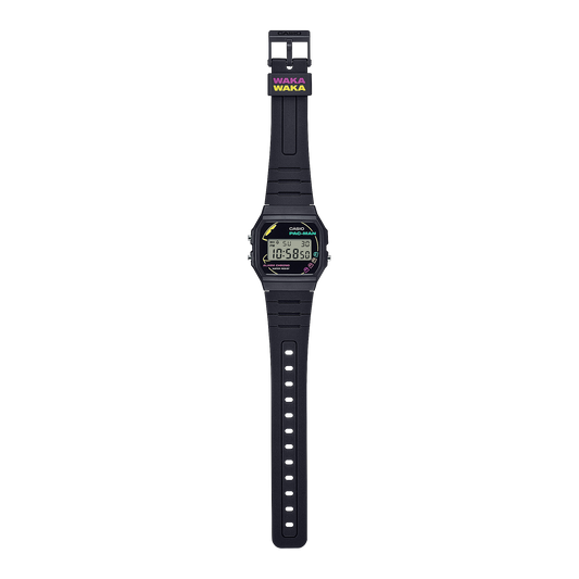 Casio Pac-Man correa de resina unisex – F-91WPC-1A
