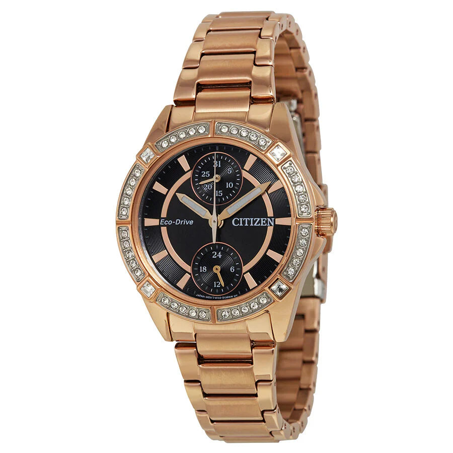 Citizen Eco-Drive de dama pulsera de metal – FD3003-58E