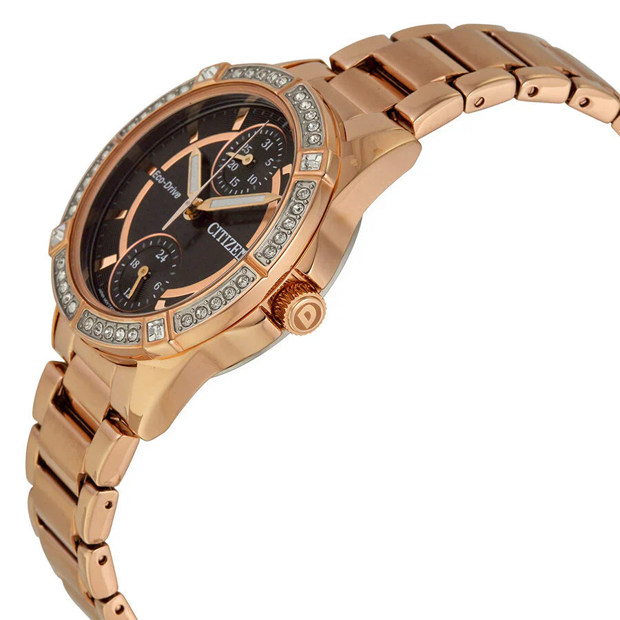 Citizen Eco-Drive de dama pulsera de metal – FD3003-58E